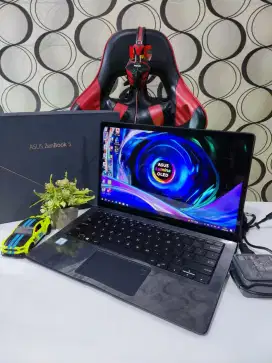 Asus ZenBook S Touchscreen Core i7 RAM 16GB SSD 1TB Siap Pakai