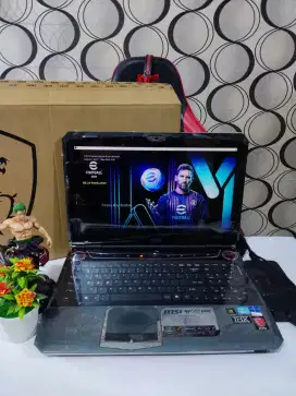 MSI Extreme Plus GT683 Core i7 RAM 16GB SSD VGA Nvidia GTX Siap Gaming