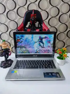 Asus X450JN Core i7 RAM 16GB SSD Dual VGA Nvidia Siap Pakai