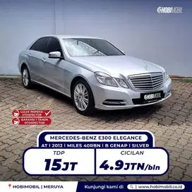 Mercedes Benz E300 Elegance AT 2011 Pemakaian 2012