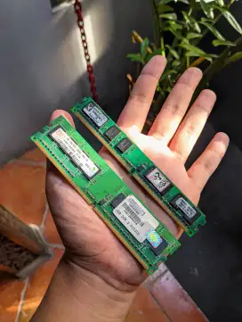 RAM 1gb DDR2 x 2 keping (Total 2gb) for PC