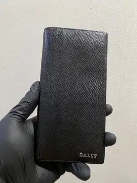 Dompet panjang bally continental zip wallet original net price