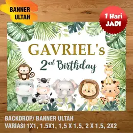 DESAIN DISINI X BANNER ATAU SPANDUK BACKDROP CEPAT EXPRESS