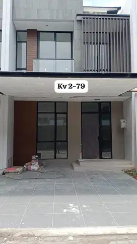 Rumah Town House Kuningan Village tipe Carnelian PIK 2 Jakarta Utara