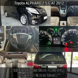 Toyota ALPHARD 2.4 G AT 2012
