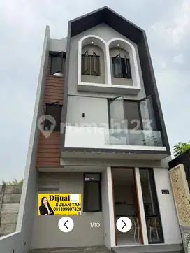 JUAL RUMAH BARU MINIMALIS MODERN OASIA DIAN ISTANA WIYUNG SURABAYA