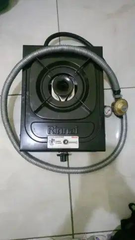 Kompor Rinnai 1 tungku + selang regulator