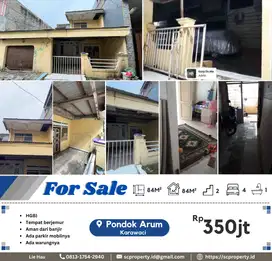 Dijual Rumah Murah! di Pondok Arum Karawaci Kota Tangerang 270jt