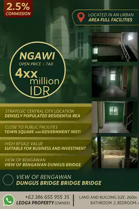 Dijual Rumah  Ngawi - Lokasi Strategis