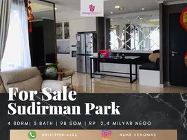 Dijual Apartement Sudirman Park 3 BR Full Furnished