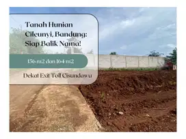 Tanah SHM di Cileunyi, Bandung (Jl. Villa Bandung Indah)