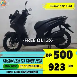 YAMAHA LEXI 125 TAHUN 2020 BERGARANSI MESIN HALUS BODI MULUS