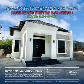 Dijual Rumah Classic di Miruk Pango - Dibelakang Kantor OJK Pango!