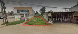 Tanah Di Cisauk 296m2 Di Pinggir Jalan Raya