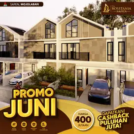 Hunian Skandinavian Dekat Pasar Jaten, Alun-Alun, dan Pusat Belanja