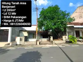Jual Tanah Siap Bangun Area Solo Banjarsari, Dekat Sumber, Banyuanyar