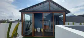 rumah berkonsep industrial furnished di cluster premium bintaro
