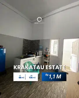 Dijual Ruko Siap Huni Komplek Krakatau Estate Jalan Asrama