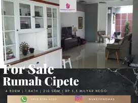 Dijual Rumah siap Huni Cipete 4 Bedrooms