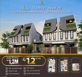 Rumah mewah 2 lantai lokasi dekat suntermall jakarta utara