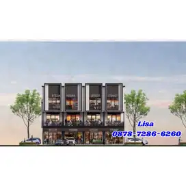 RUKO DOUBLE FACADE 4,5X11 SEWA 250 JUTA 4 GANDENG SORRENTO GRANDE WEST