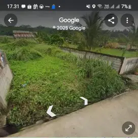 Dijual sebidang tanah pinggir jalan desa