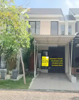 Disewakan Rumah Northwest Like Citraland Utara Surabaya Barat