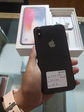 IPHONE X 256GB SECOND INTER REGIST JARINGAN PERMANEN