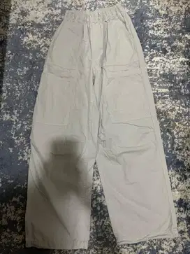 Zara baggy parachute pants