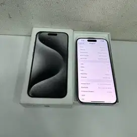 Second Iphone 15 Pro 512gb garansi ibox
