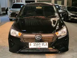 LIKE NEW - Daihatsu Ayla 1.0 X MT 2024 Hitam PREMIUM A1569VLA