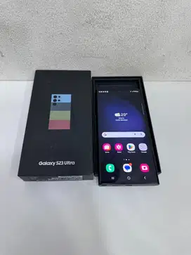 Second samsung galaxy s23 ultra 12/1tb kondisi mulus