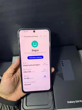 SAMSUNG S24FE 5G RAM 8/256GB RESMI SEIN INDONESIA GARANSI ON PANJANG