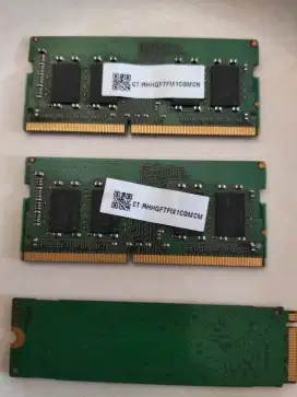SSD Samsung Nvme & DDR 4 ex laptop