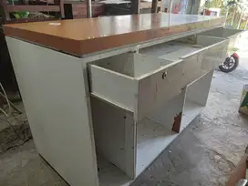 Meja kasir murah bekas ex  butik mall