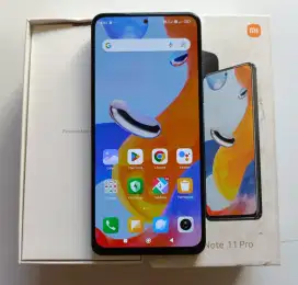 Xiaomi redmi note 11 pro ram 6/128gb normal semua siap pakai lengkap