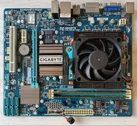 Jual MOBO Gigabyte GA-78LMT-S2P (Socket AM3)+PhenomII X4 965+Ddr3 4 Gb