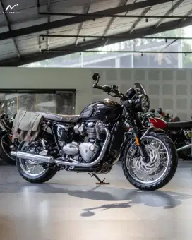 Triumph Bonneville T120 Jet Black 2018 Mods Up To 60Jtan