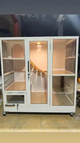 KANDANG KUCING TINGKAT 5 KAK READY