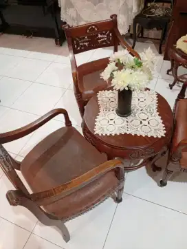 Kursi Tamu Jepara Antik 3 Seat Murah