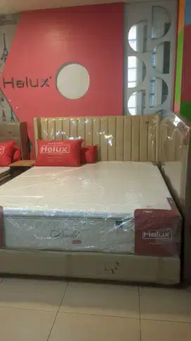 Cicilan springbed helux set 180x200 cuma pakai KTP
