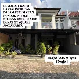 RUMAH CANTIK 2 LANTAI DALAM RINGROAD DI MAGUWOHARJO YOGYAKARTA