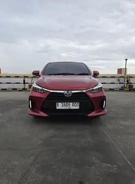 NEW AGYA G Matic 2023 merah Km 6rban Harga CASH