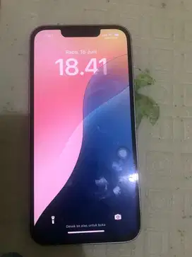 Jual iPhone 13 pink 128gb ex inter