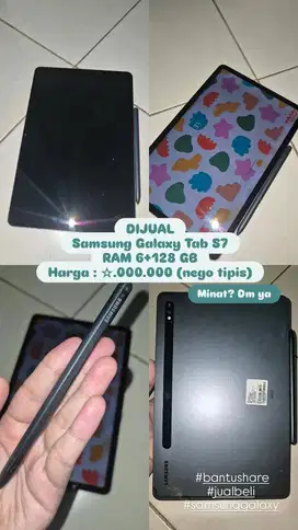 DIJUAL SAMSUNG GALAXY TAB S7