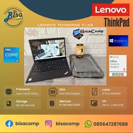 Lenovo Thinkpad T14s Core i5 SSD 256gb Ram 16gb 14inchFHD Backlit FP