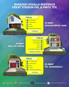 Rumah Kekinian Modern Sangat Strategis di Cipayung