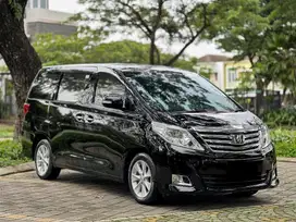 Dijual Toyota Alphard G 2.4 ATPM 2014 servis record siap pakai