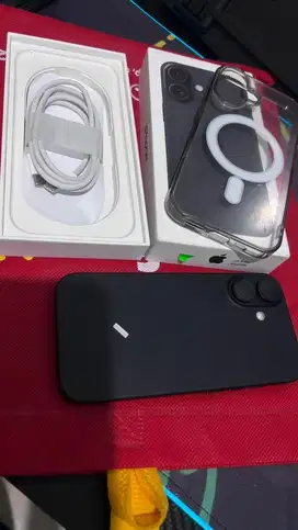iPhone 16 128GB Resmi iBox Baru 1 Bulan