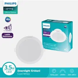 Lampu Downlight Philips Natural White 4000K 3,5watt